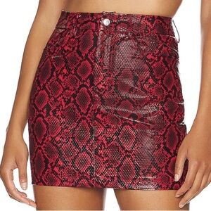 superdown Niva Mini Skirt - Red